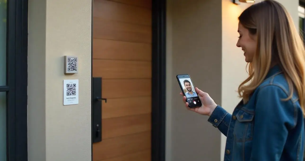 Revolutionize Home Security with QR-Based Video Doorbells
