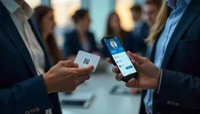 Digital Networking Made Easy: Smart QR Visiting Cards